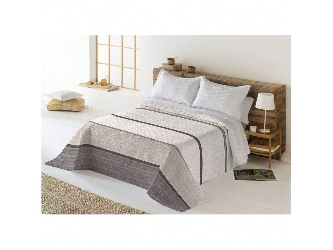 Edredom Microfibra Macia para Cama Casal e Solteiro Design Moderno 190x260 Cm
