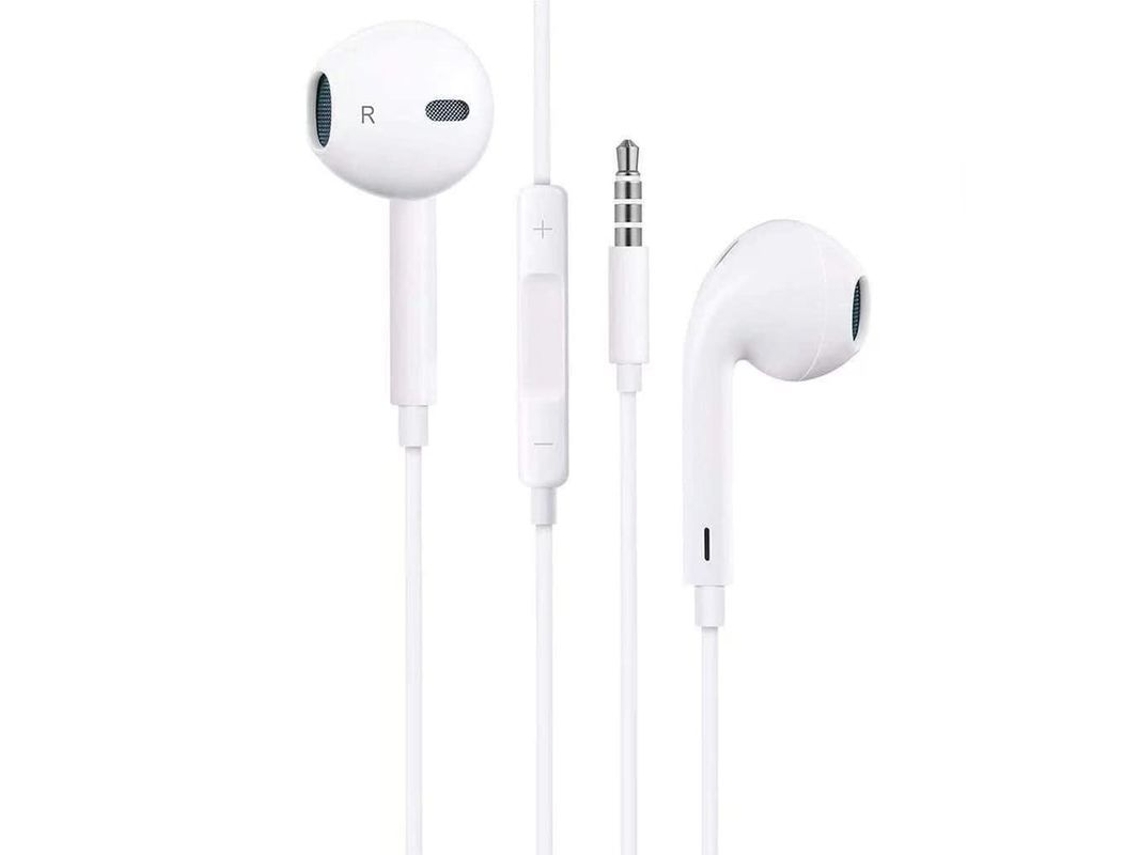 2026-auriculares Intrauditivos Com Microfone, Interface Redonda, Conector De 3.5mm, Cancelamento De Ruído, Compatível Com Múltiplos Dispositivos