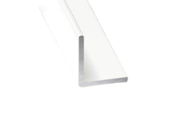 Jardin202 - Perfil De Aluminio Blanco Angular - X3 Unds - 2'10m 60/20 Mm | 60/20 Mm ()