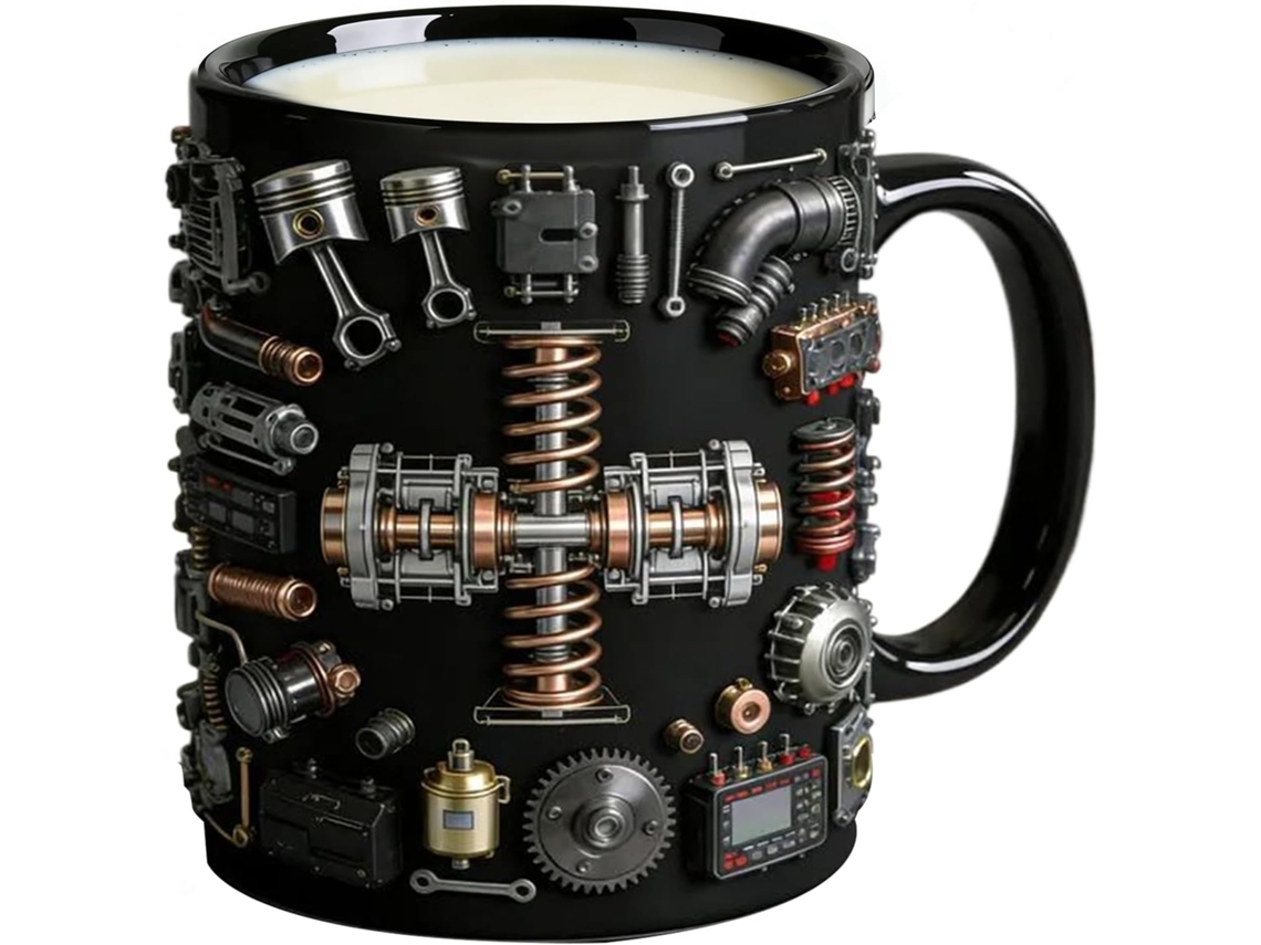 Caneca De Café Mecânica Original
