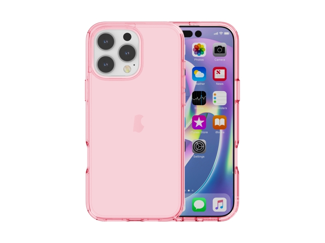 Capa Transparente À Prova De Choque Para Iphone 16 Pro Max - Terminator