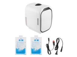 Laxiscreed Mini Refrigerador Portátil Para Uso Em Casa E Carro, Resfriamento Rápido E Compacto