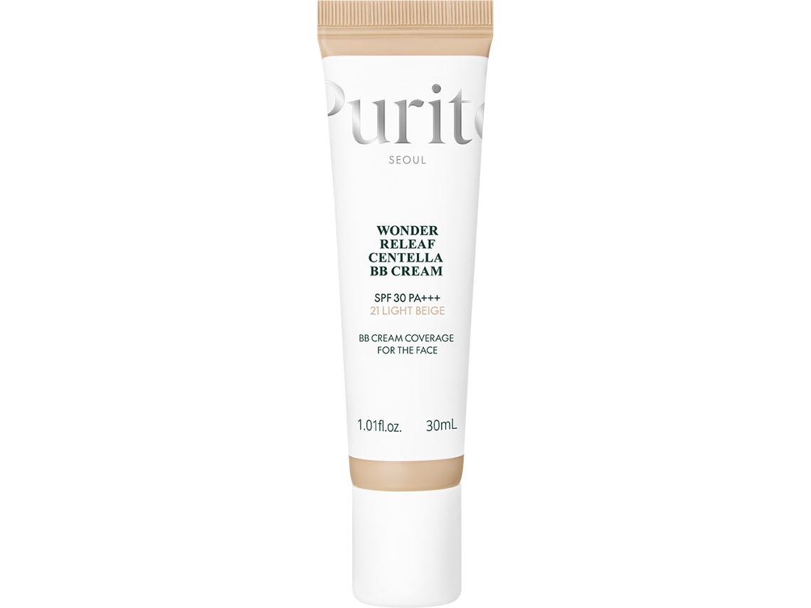 Bb creme 27 Sand Beige 30 Ml para Pele Sensível, com Centella Asiática e Niacinamida. PURITO