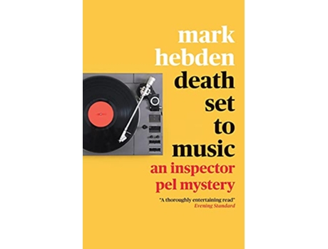 Livro Death Set to Music The Inspector Pel Mystery series de Mark Hebden (Inglês)