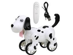 Mali brinquedo Cão Robô com Controle Remoto 2.4g Inteligente para Crianças com Dança e Música