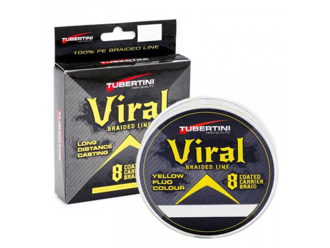 Trançado Viral 150 M Transparente 0.080 Mmtubertini
