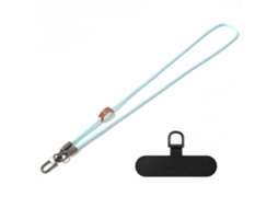 Lurelia Cordão Para Telemóvel Ajustável Transversal Com Fivela Metálica 8 Mm 120 Cm Anti-perda