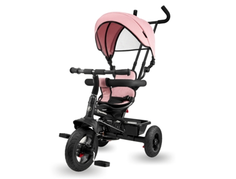 Triciclo Evolutif Triciclo Bebé dos 1 Aos 4 Anos Bicicleta Infantil Dobrável com Pega Confortável Empurrão Pedais Assento Reversível HYPERMOTION