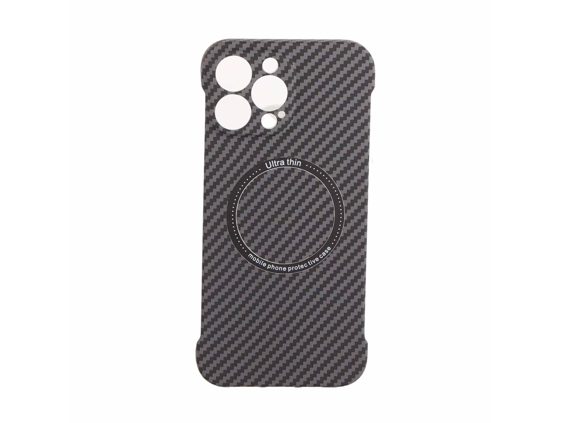 Capa de telefone sem borda para iPhone EOOCOO, carregamento sem fio magnético, ultra leve