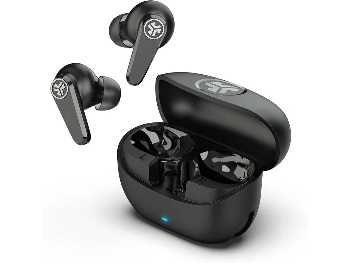 Auriculares Bluetooth True Wireless JLAB Go Pods (In Ear - Noise Cancelling - Preto)