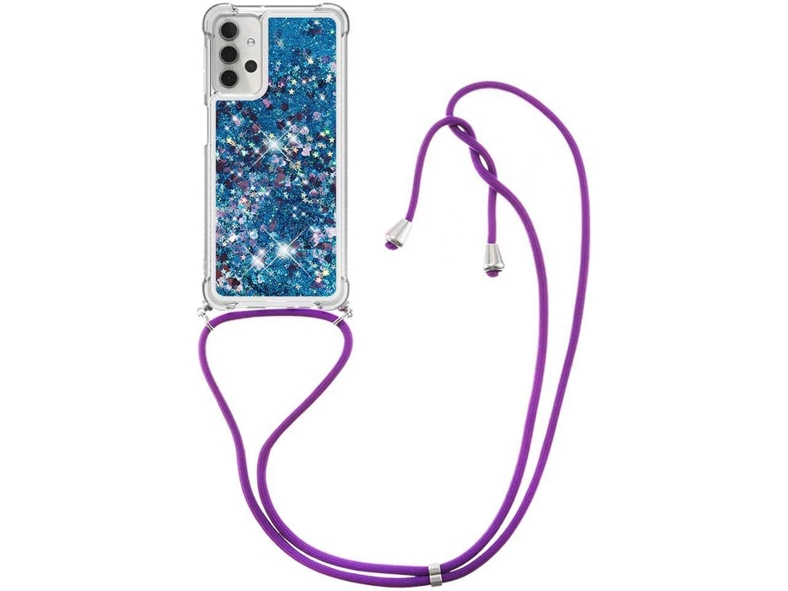 Correia Colar Alça Pulso para Samsung Galaxy A32 5G HONGWE. Transparente