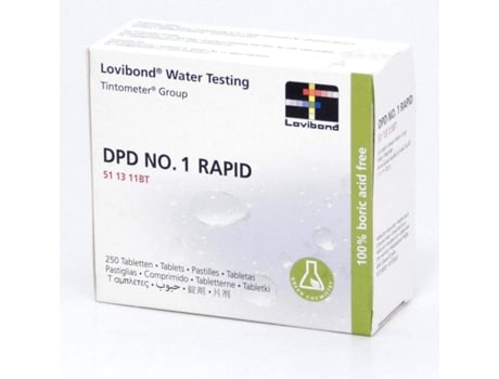 LOVIBOND - DPD Nº 1 RAPID (250 unidades)