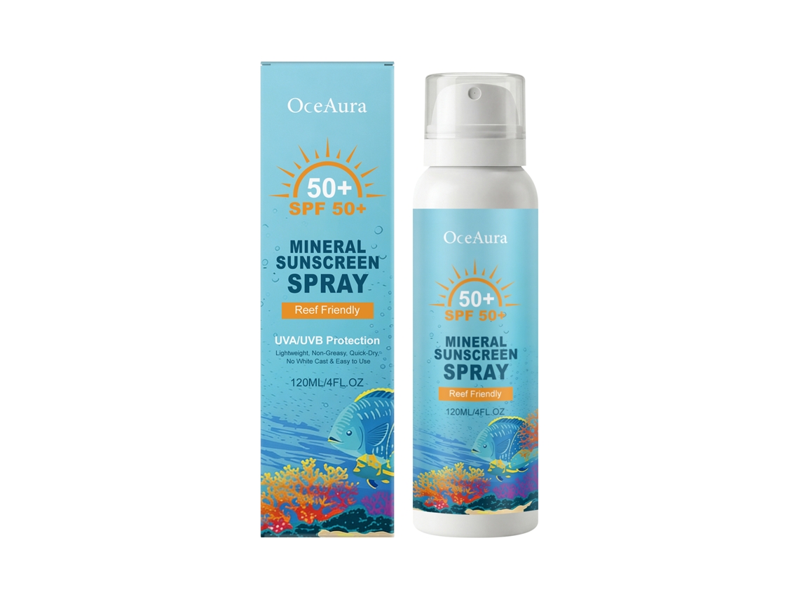 Protetor Solar Mineral Spray Fps Alto Rápido