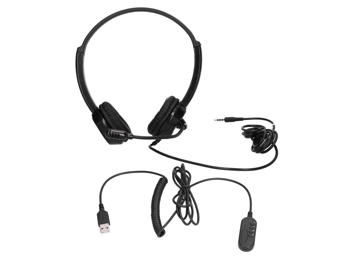 2026zentro-fone De Ouvido Usb Para Computador Com Microfone, Função De Captação Forte, Anti-interferência Eletromagnética, Atendimento Ao Cliente