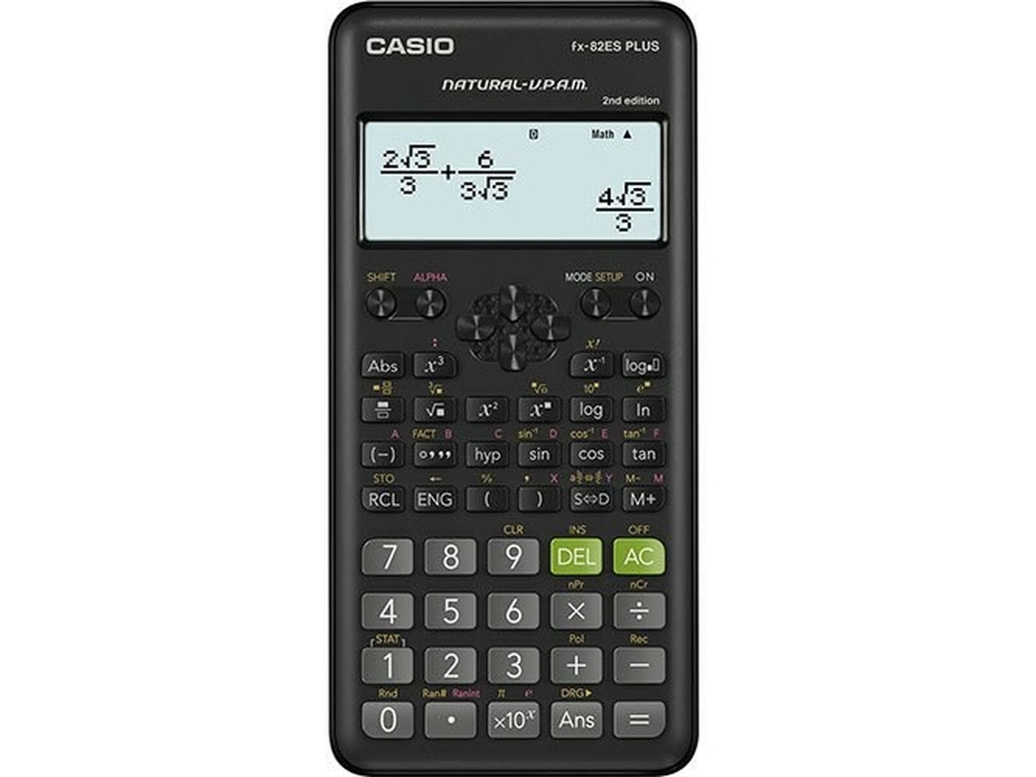 Calculadora Científica CASIO Fx-82Esplus-2 Box 1 Unidade