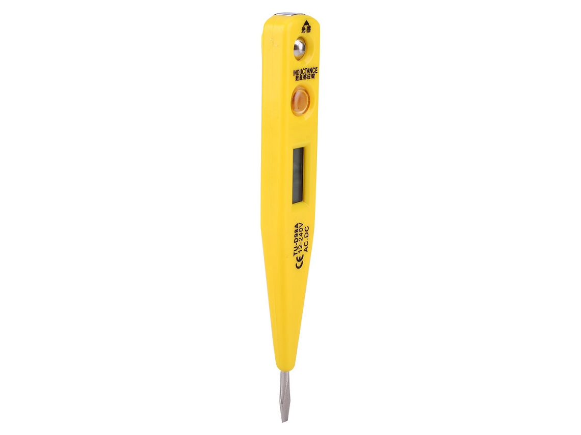 Laxiscreed Caneta De Teste De Tensão Digital 12-240v Para Circuitos Elétricos