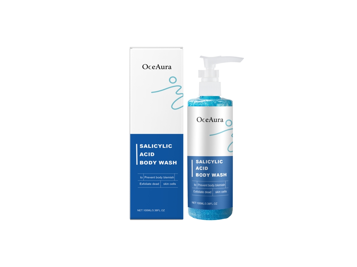 Gel Exfoliante De Banho Com Ácido Salicílico