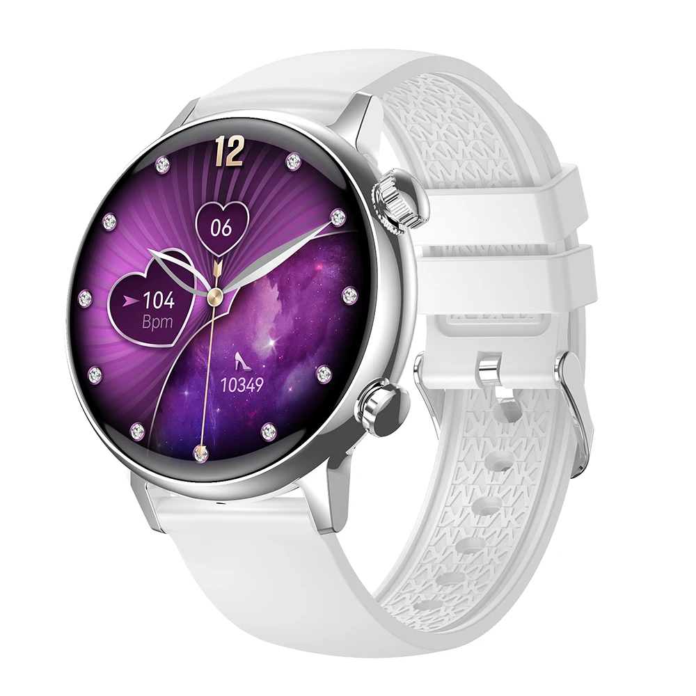Smartwatch MDUG com tela Amoled Retina de 1,19 polegadas