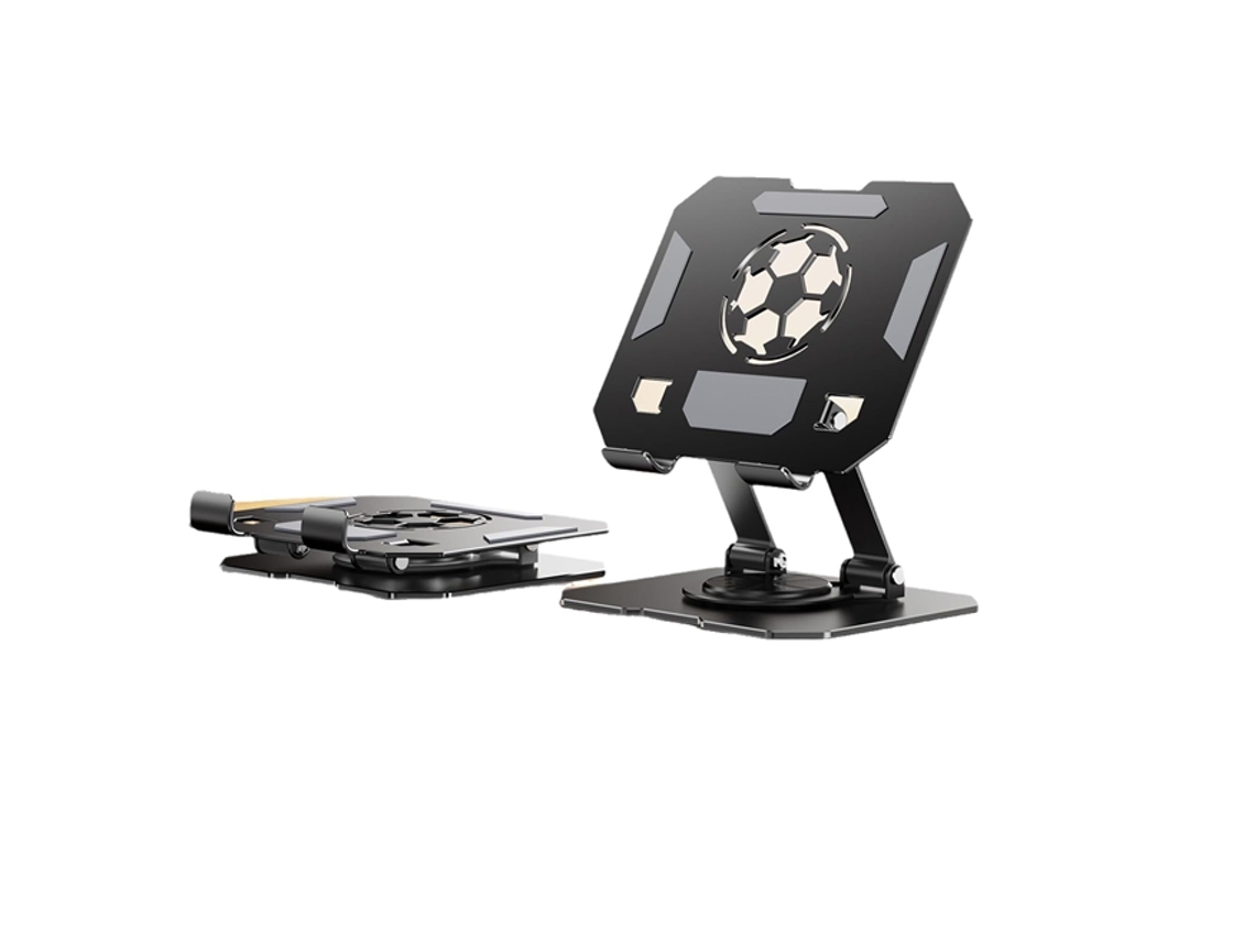 Suporte De Metal Giratório 360° Para Tablet, Ajustável E Dobrável, Suporte De Mesa Para Ipad/iphone/switch, Uso Universal.