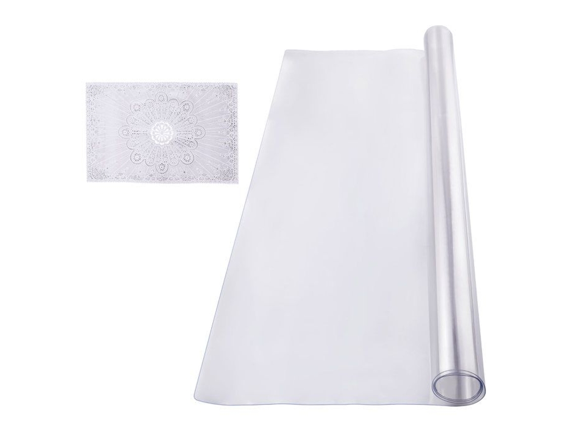 Toalha de mesa transparente, 137x137cm, espessura 5mm AQUAFORGE
