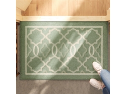 Tapete De Porta Antiderrapante,lavável À Máquina,resistente À Sujidade,tapete De Entrada Baixo Para Porta Da Frente Ou Traseira,verde (60x90 Cm)