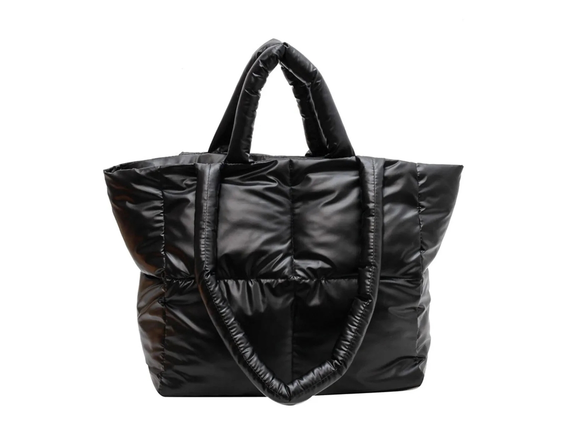 Lurelia Bolsa De Ombro Feminina Em Poliéster Grande Capacidade Impermeável Fecho De Correr Acolchoada Para Festa E Noite