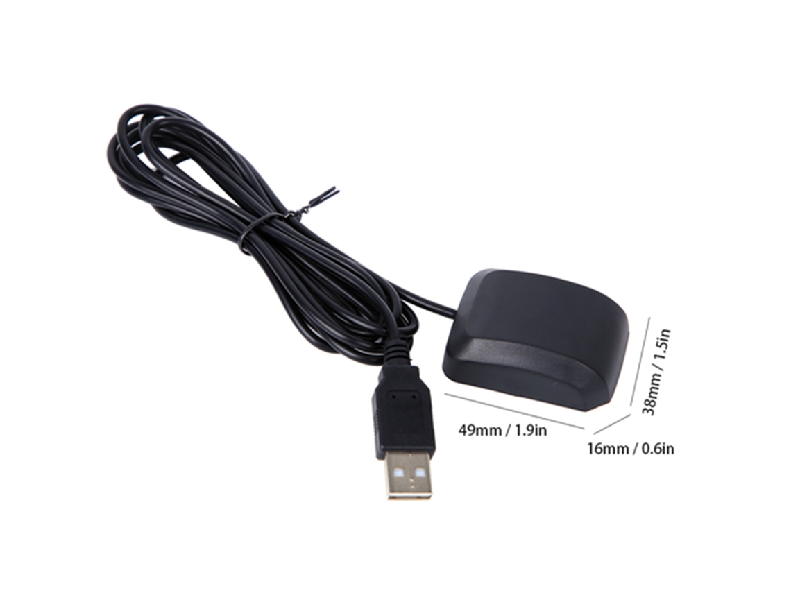 Laxiscreed Módulo De Antena Gps Receiver 10hz Com Interface Usb Para Navegação Precisa