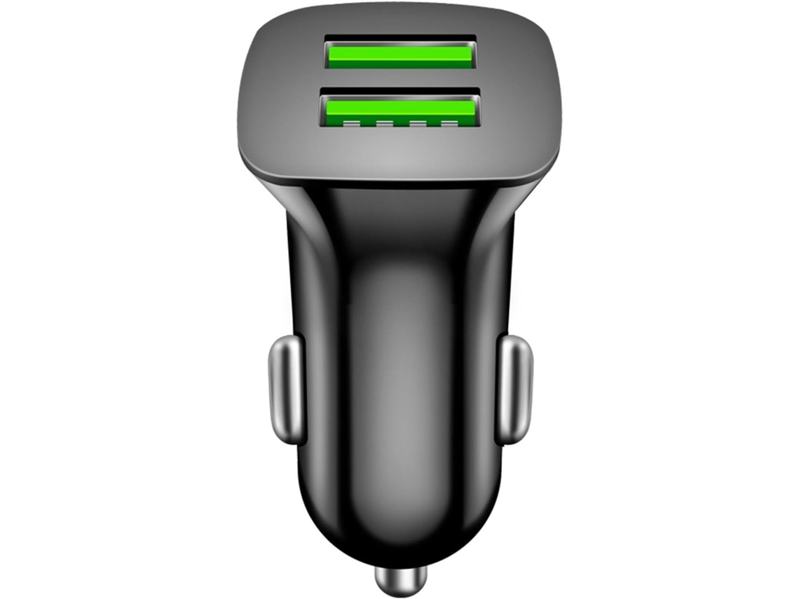 Carregador veicular de carregamento rápido, carregador veicular USB portátil