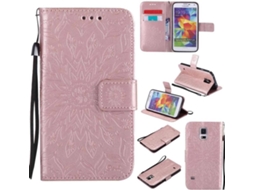 Capa Samsung Galaxy S5 i9600 5.1 HONGWE. Rosa