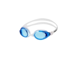 Óculos de Natação, Anti imma, Proteção Uv, Branco/ Azul AQUAFORGE
