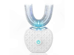 Escova de Dentes em Formato U com Kit Clareamento e Cabeças Reposição. GOKOCO