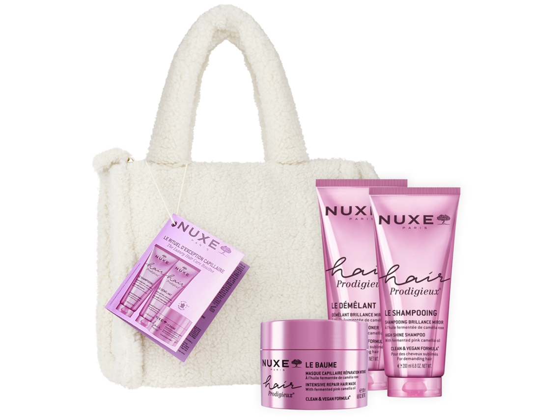 Hair Prodigieux Coffret Le Rituel Dexception Capillaire 3 Piezas Nuxe