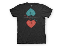 Broken Social Scene Hearts Dark Heather ROCKINSTONE Size:m