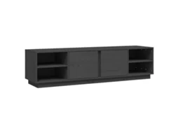 Cinzento MAISON EXCLUSIVE TV Mobile na Madeira de Pinho Maciça (156x40x40 cm)
