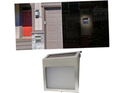 Números Residenciais Em Aço Inoxidável Com Iluminação Solar E Painel De Led.