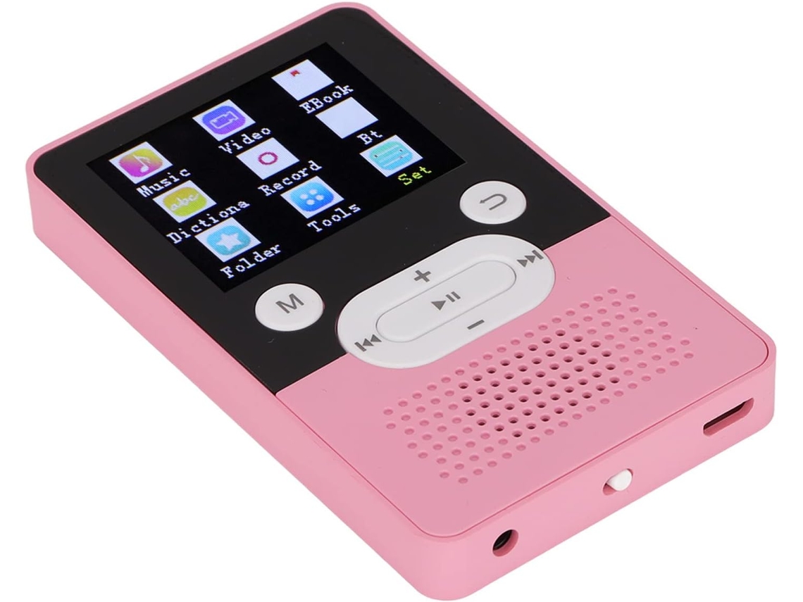 Reprodutor de MP3/MP4 de 4 GB, reprodutor Bluetooth, tela de 4 GB, gravador de voz com gravação sem perdas de 1,8 polegadas.