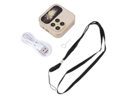 Telefone Flip Mini Laxiscreed 2g Com Rádio Fm E Lanterna Led, Compacto E Prático