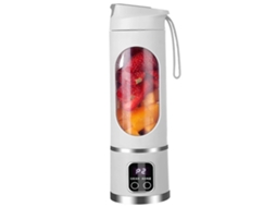 Liquidificador / Mixer / Smoothie Portátil, Caneca De 450 Ml, Tampa À Prova De Vazamentos, Sem Fio E Recarregável, Tritura Gelo E Frutas Slowmoose