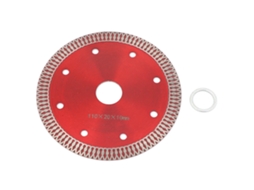 Disco De Corte Diamante 110x20x10mm Para Cerâmica E Pedra Microcristalina Com Lâmina De Serra
