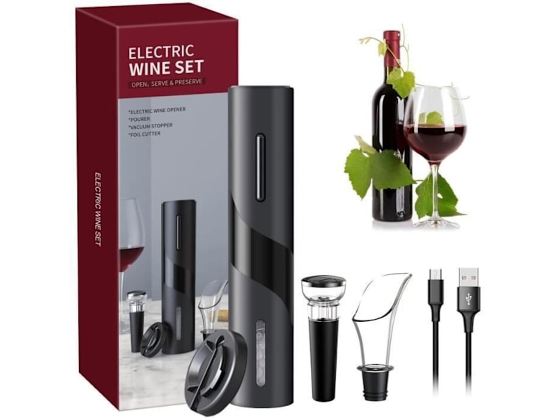 Abridor De Garrafas Elétrico Automático, Para Casa, Bar E Festas
