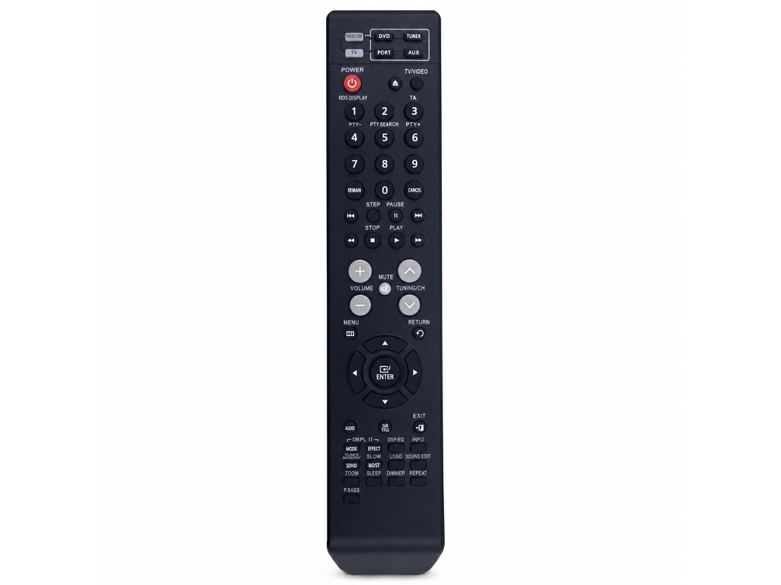 Comando À Distância De Substituição Compatível Com Sistema De Cinema Em Casa Samsung Ah59-01907c_zhd