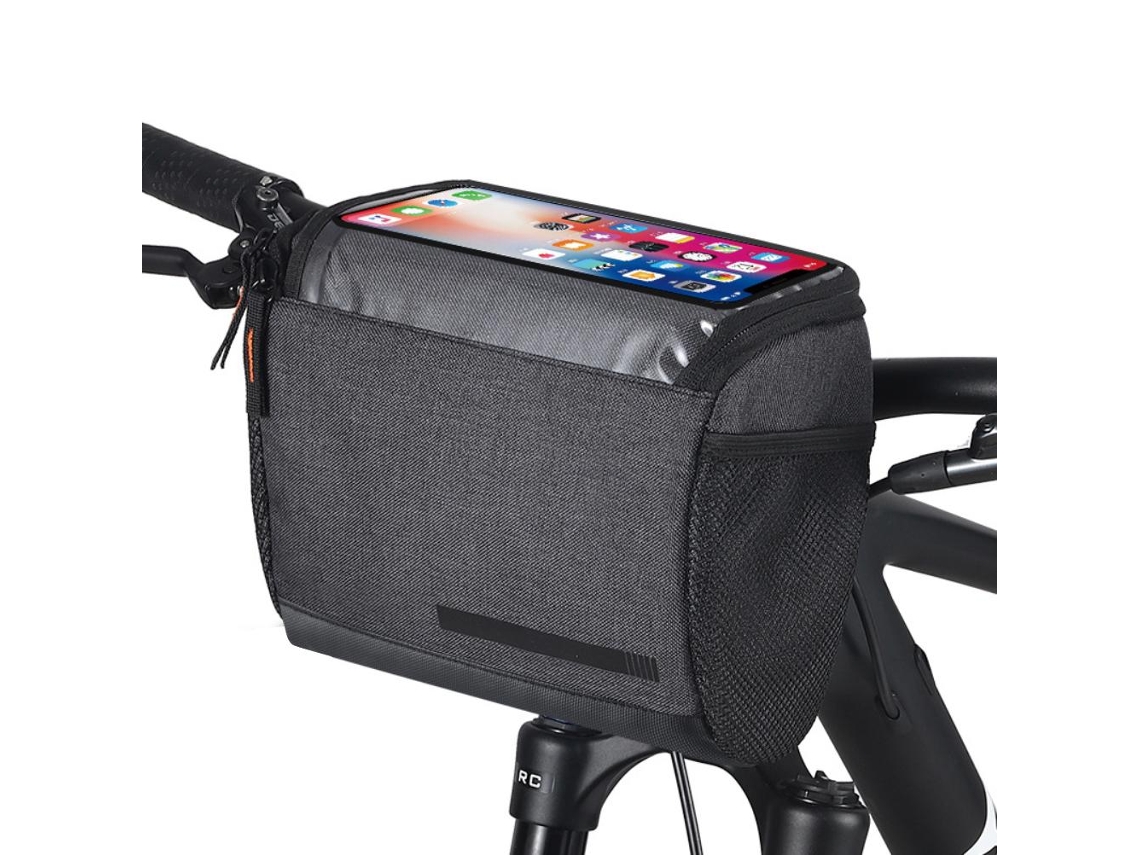 Bolsa Para Guidão De Bicicleta 4.5l Com Isolamento Térmico E Tela Tática Acessório De Ciclismo