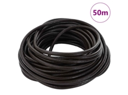Corda de Couro Marrom Escuro Ø5 Mm X 50 M Couro HARLANV1