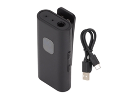 Receptor Sem Fio Bluetooth Conversor de Áudio e Chamada 3.5mm com Bateria Interna Enviado EOOCOO