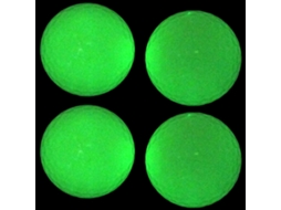 Pelotas Fluorescentes, 4 Peças, Esportes Noturnos, Brilhos na Escuridão, Sem Leds S/MARCA