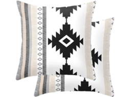 Capa De Almofada 45x45cm, Conjunto De 2 Fronhas Macias Capas De Almofada Quadradas Almofadas Decorativas Para Sala De Estar Sofá Quarto Banco Chaise