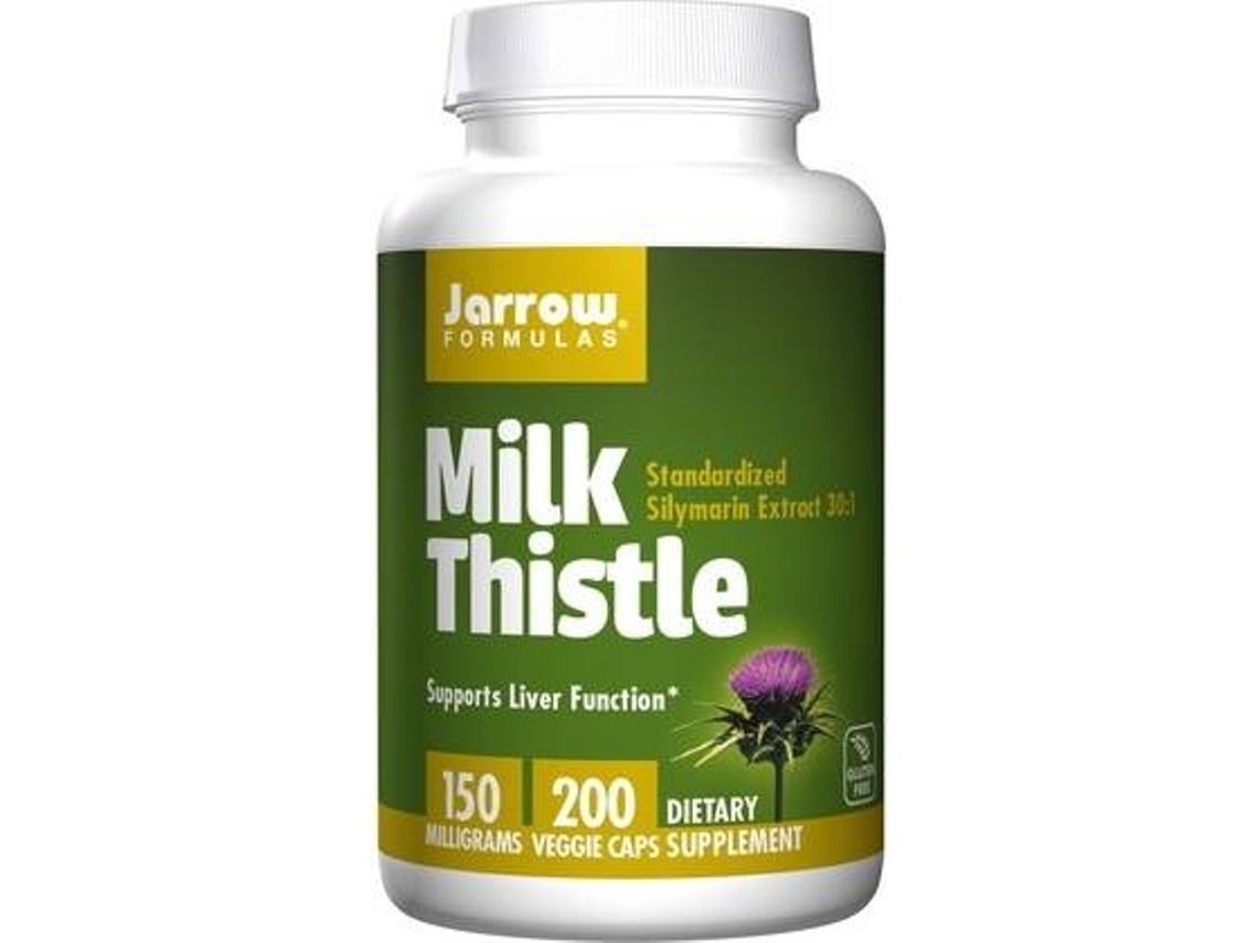 Suplemento Alimentar JARROW FORMULAS Milk Thistle (200 cápsulas vegetais)