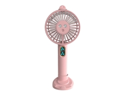Ventilador Portátil Com Névoa, Mini Recarregável A Bateria
