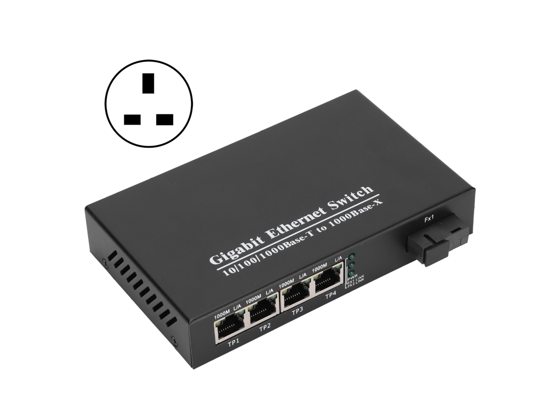 Switch Fibra Óptica LAXISCREED 1g 4e