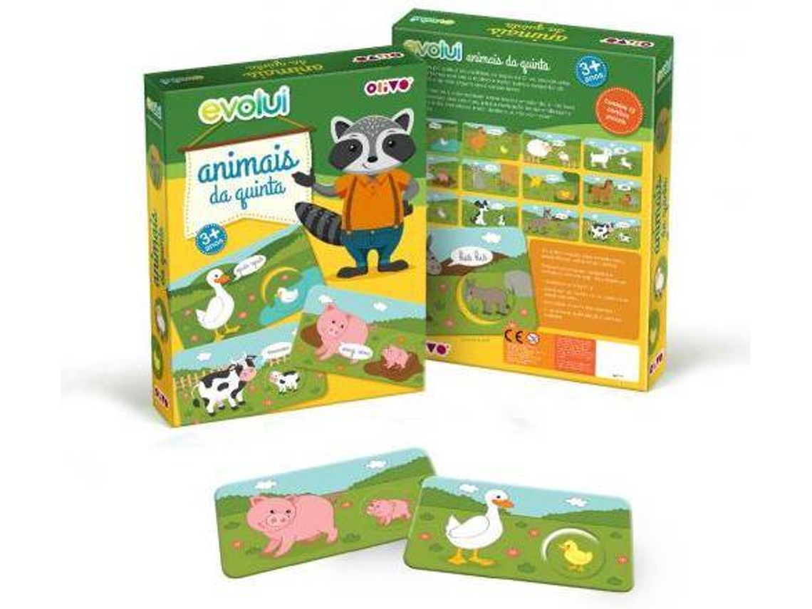 Jogo Educativo OLIVO Animais de Quinta